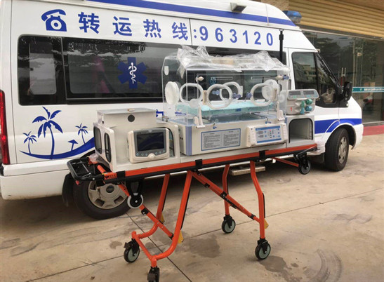 海南运安急救“新生儿转运系统”投入使用