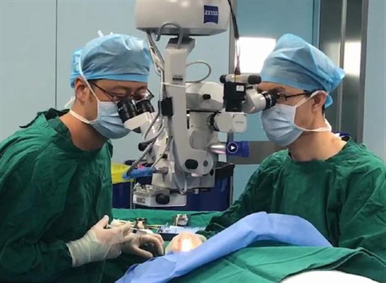 国内首例微创青光眼引流管植入手术在博鳌超级医院完成