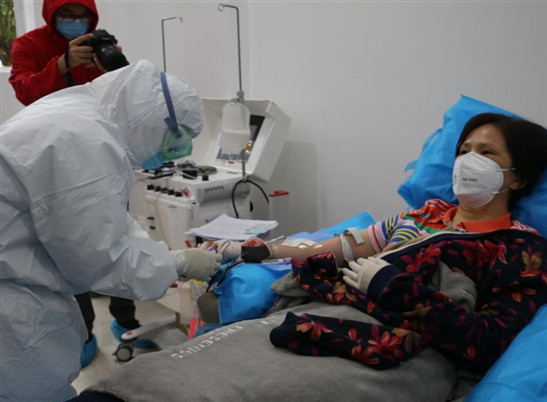 海南三名新冠肺炎康复者捐献血浆