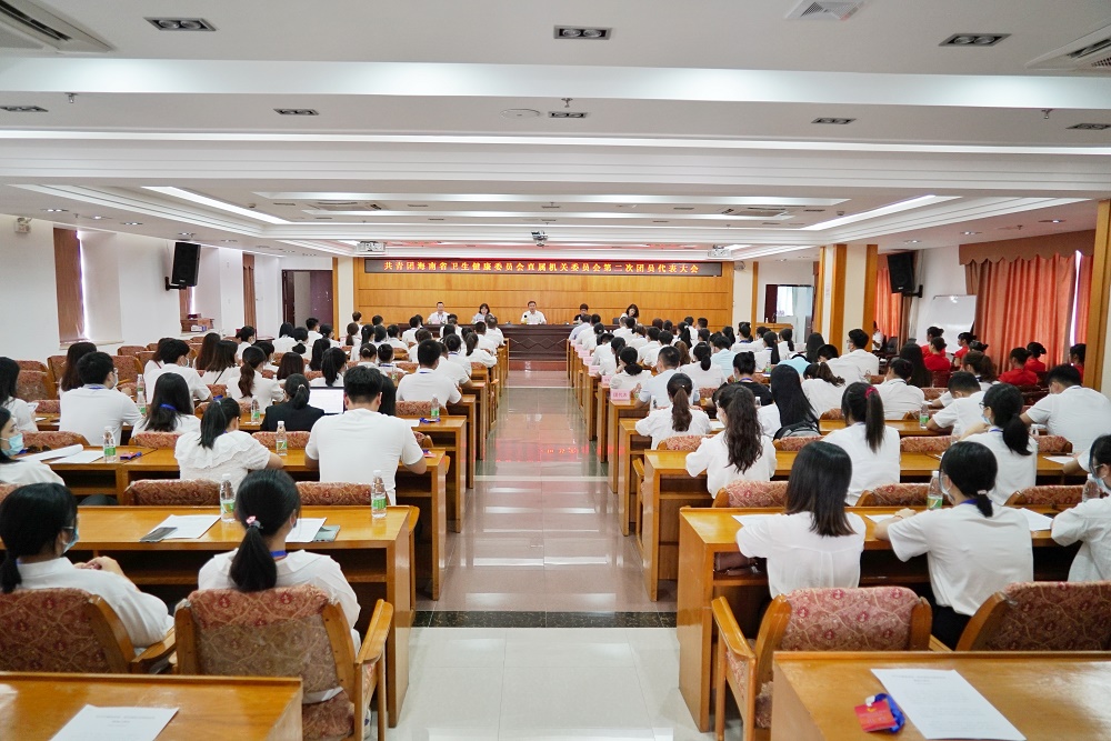 共青团海南省卫生健康委员会直属机关委员会第二次团员代表大会召开