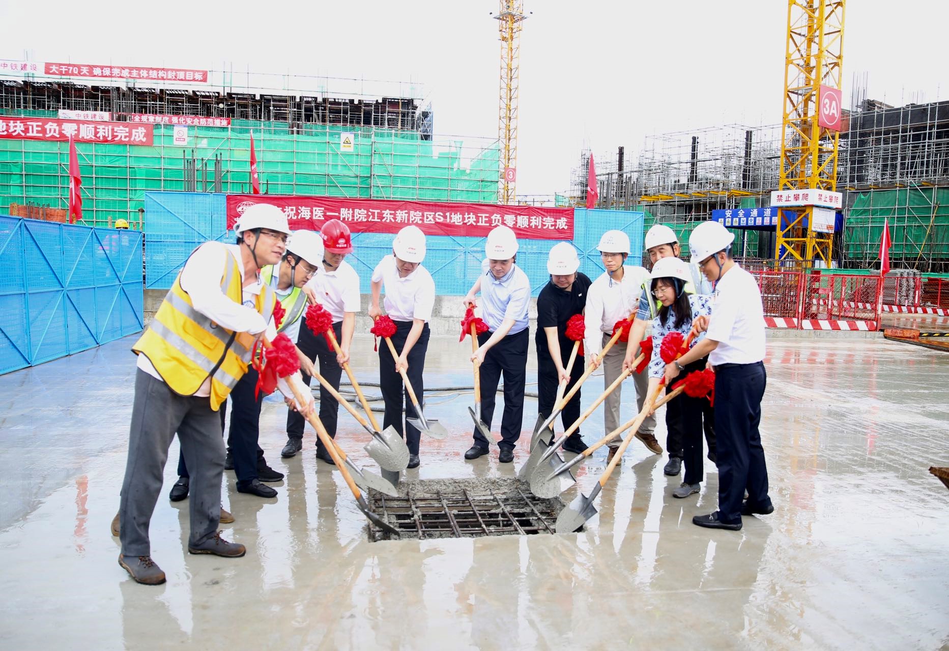 海医一附院江东新院区项目取得重大进展