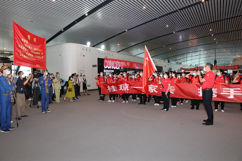 广西医疗队驰援海南抗疫