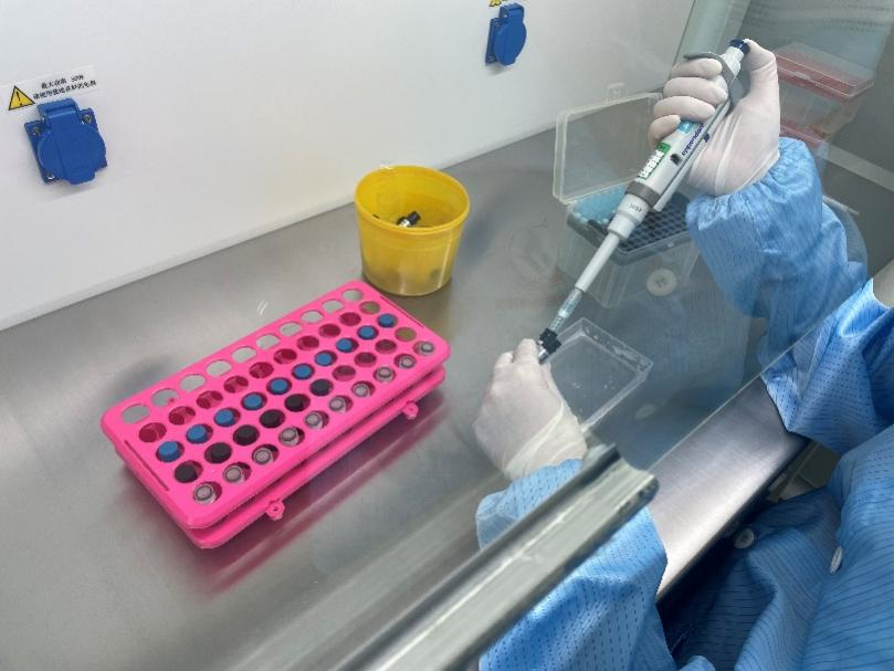 海南省妇儿中心检验人员全力支援海口市美安核酸检测实验室