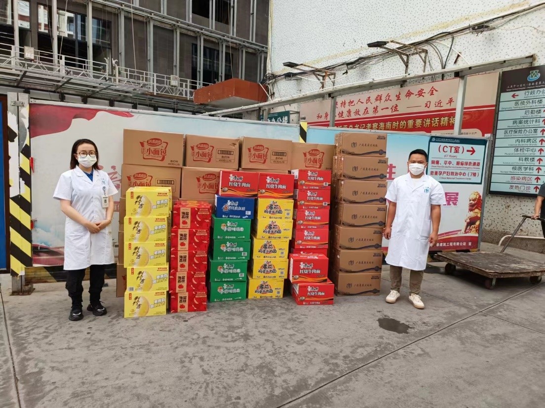 广药晨菲全力调集物资支援海南防疫