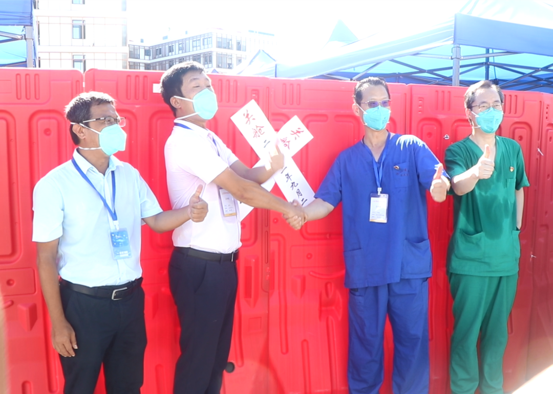 三亚市第三、第四方舱医院休舱