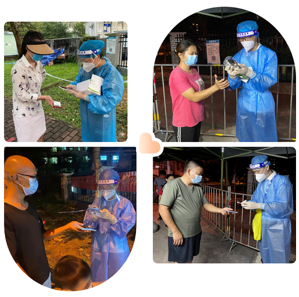 日夜坚守：核酸采样点了不起的他们