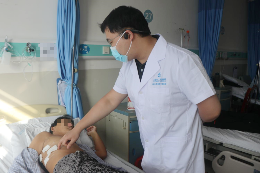 三亚市人民医院成功完成食道肿瘤微创切除手术
