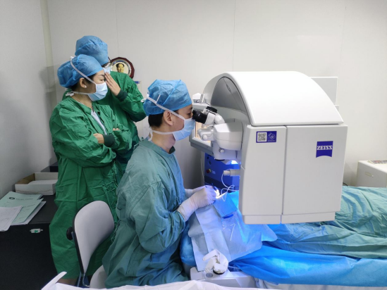 海医一附院引进德国蔡司全飞秒手术设备VisuMax3.0
