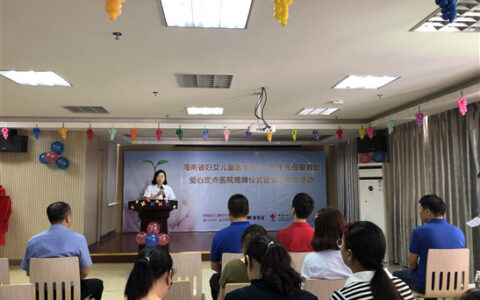 海南首家合生元母婴救助爱心定点医院挂牌成立