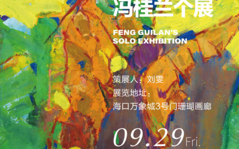 日光明照下的多维艺术   冯桂兰油画展在海口举办