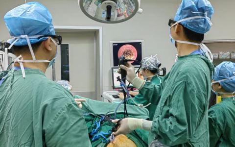 同济文昌医院完成腹腔镜下经胆囊管胆总管探查+胆道镜取石+胆囊切除术