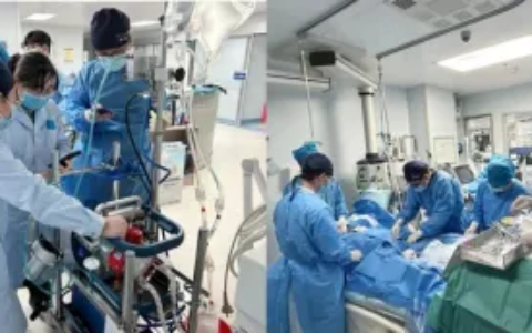 海医一附院重症医学科拯救退伍军人一夜变白的双肺