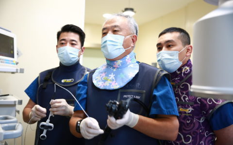 海南省肿瘤医院实施“保胆取石”治疗