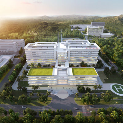 海南省公共卫生临床中心揭牌启用