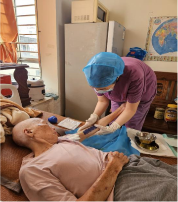 从1到100 上海六院海口医院互联网+护理服务迈进新台阶