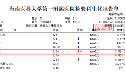 高龄孕妇突发高钙危象 海医一附院超声科巧施妙手解危机