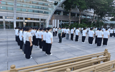 解放军总医院海南医院组织新入职护理实习生军训