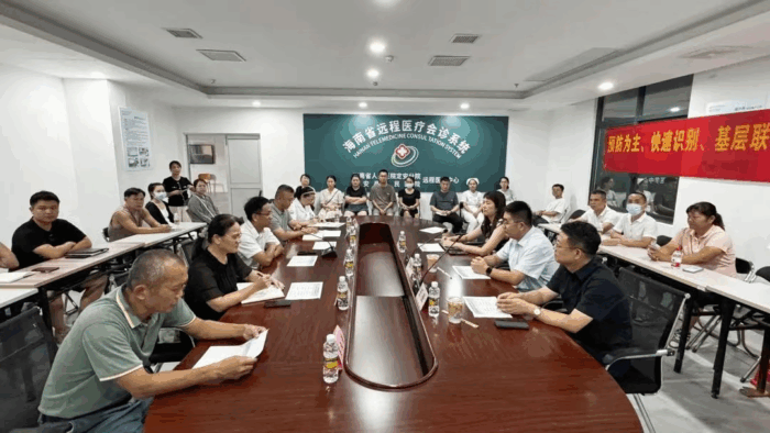 海南省人民医院专家团队到定安分院开展胸痛、卒中防治业务培训