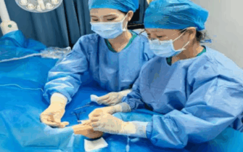 海医二院肿瘤内科常规开展超声引导下腔内心电图定位上臂输液港植入技术