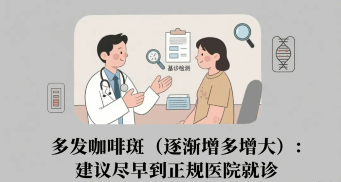 “咖啡斑”不只是“小色斑”？这些皮肤信号千万别忽视！