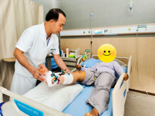 海南成美医院骨科完成高难度开放性粉碎性骨折救治