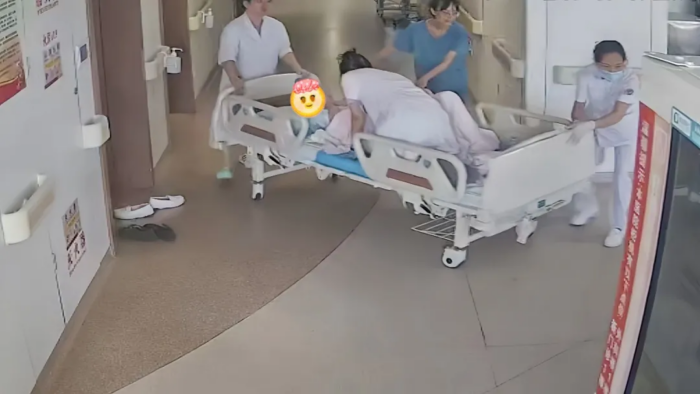 跪地托举15分钟！海医一附院医护为脐带脱垂胎儿撑起“生命屏障”