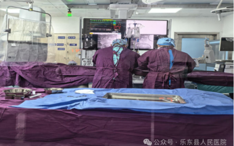 乐东县首例颅内动脉瘤栓塞术顺利实施！