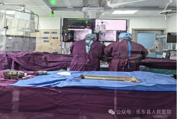 乐东县首例颅内动脉瘤栓塞术顺利实施！