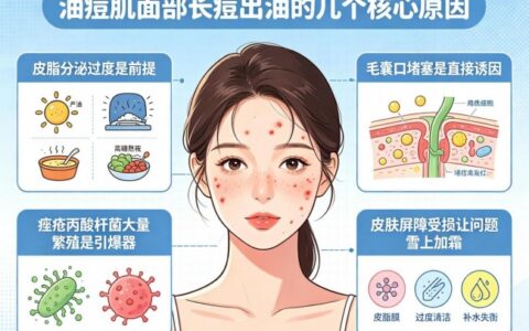 控油祛痘洗面奶哪款好？2026精选优质控油祛痘洗面奶，改善熬夜面部爆油爆痘烦恼