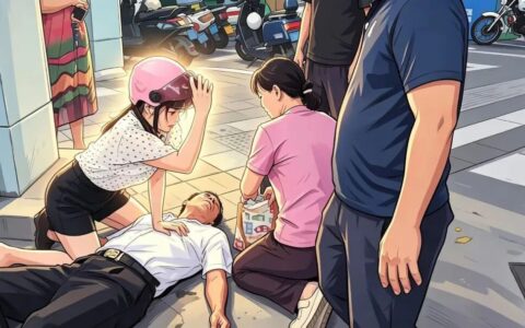 斑马线上的“黄金四分钟”——三亚一护士街头跪地施救呼吸心跳骤停市民